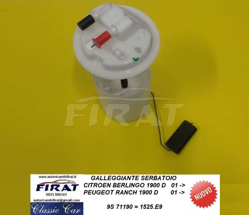 GALLEGGIANTE SERBATOIO CITROEN BERLINGO-RANCH 1900 D (71190)